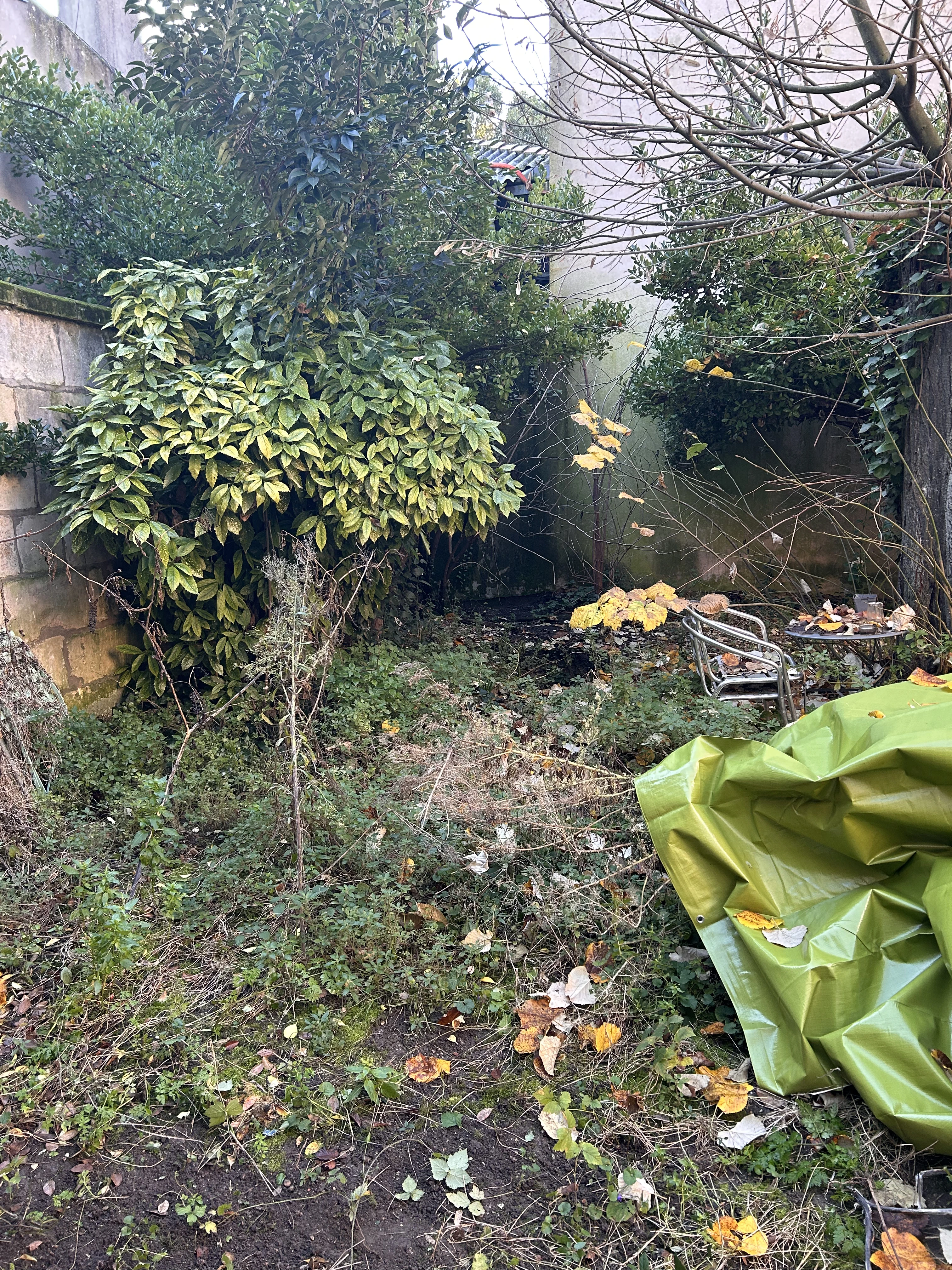 Coin encombré avant travaux